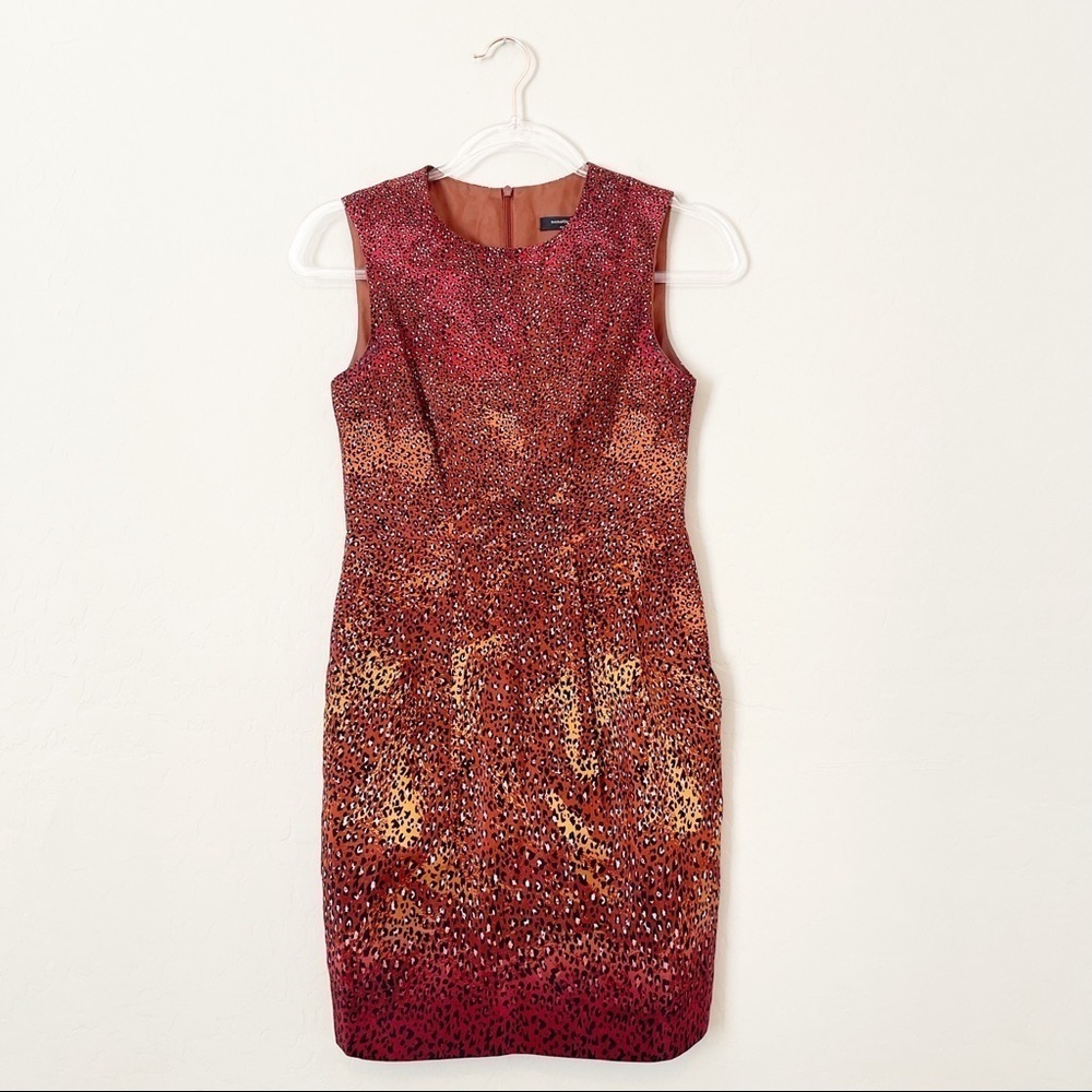 Nanette Lepore Women's Firefly Satin Mini Dress Cocktail Pockets Sleeveless 0 - Picture 2 of 7